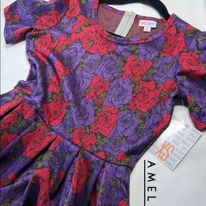 LuLaRoe Amelia Dress with pockets.
